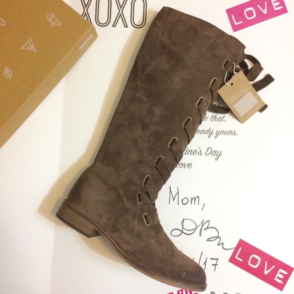 ‼️SOLD‼️ Anthropologie MTNG Serraje Lace Up Knee - Picture 5 of 8